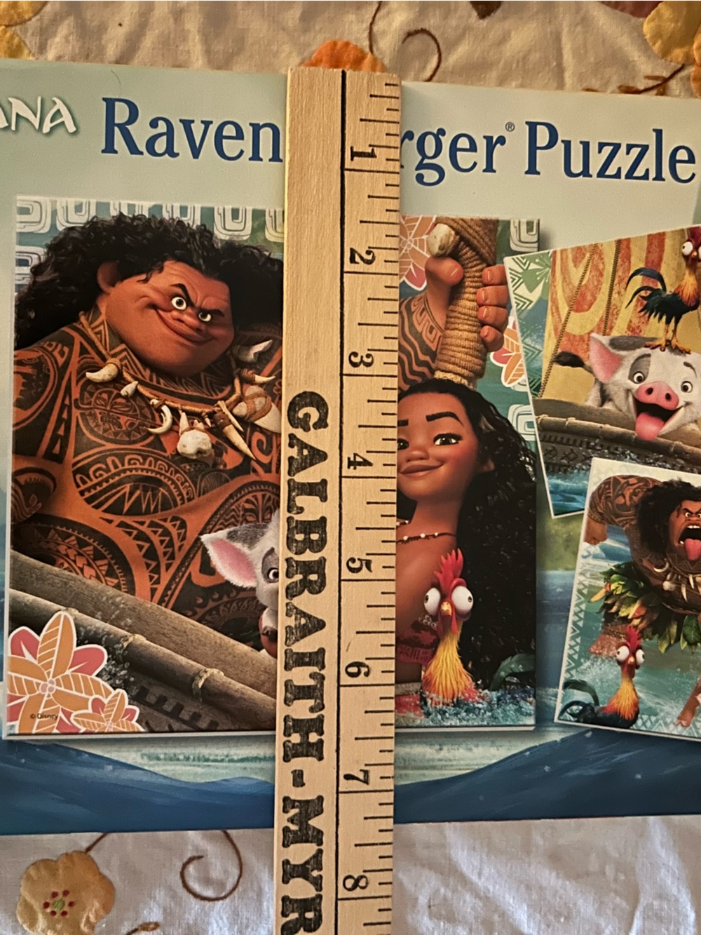 Ravensburger Disney Moana ‘Born To Voyage’ 3-In-1 Jigsaw Puzzles 49 Pieces Each - Picture 10 of 10